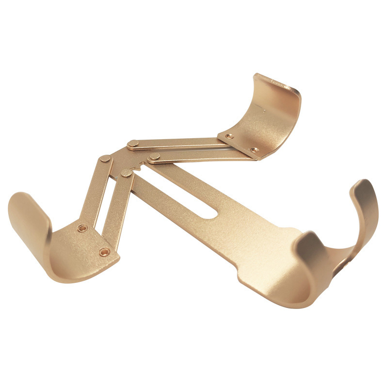 Aluminum alloy plate stamped mobile phone stand