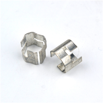 Soldering iron protective cover spring piece